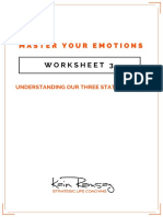 Master Your Emotions: Worksheet 3