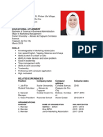 Jehan L. Abedin: Position Name of Organization Inclusive Dates