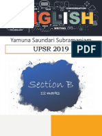 Yamuna Saundari Subramaniam UPSR 2019