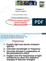 Electrons in Atoms: 5.3 Atomic Emission Spectra and The Quantum Mechanical Model