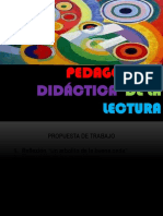 Pedagogía y Didáctica de La Lectura