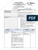 Lac Session Guide: Department of Education Schools Division of Nueva Ecija