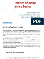 Performance of Indian Service Sector