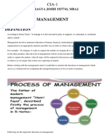 Management: By-Pragya Joshi 1927741, Mbaj