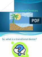 Using Transitional Devices