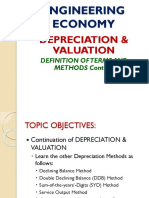 Depreciation Methods I