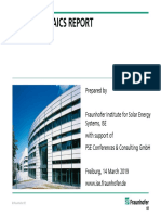 Fraunhofer. Photovoltaics Report 2019 PDF