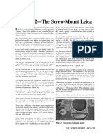 Screw Mount Leicas PDF