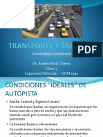 NDS y Capacidad Vehicular