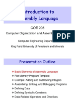 Introduction To Assembly Language