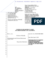 Memorandum in Support of Motion To Allow Parents Deported Without Their Children To Travel To The United States