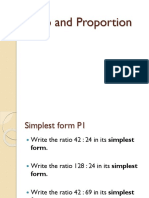 Ratio and Proportion Questions