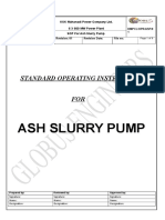 Sop For Ash Slurry Pump (r1)