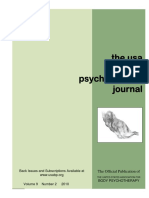 Helfaer P. M. Positive Development For Persons With Trauma. USABPJ 9.2 2010