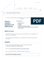 How To Install A Raspberry Pi SMS Server