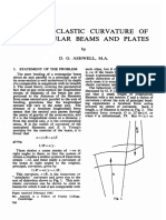 The Anticlastic Curvature of Rectangular Beams and Plates - Ashwell1950