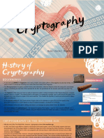 Cryptogra Phy: Presented by Bolor - Arcon - Bawalan - Merin - Mazumdar