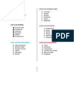 Ejercicios de Word Tablas