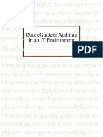 Quick Guide To Auditing in An IT Environment