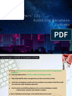 Group 2 - Auditing Database Systems
