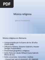 Musica Religiosa Alemana. Siglo XVII-powerpoint