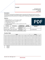 HD74HC147: 10-To-4-Line Priority Encoder