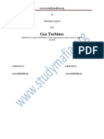 ECE Gas Turbines PDF Report