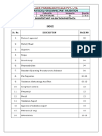 Protocol For Disinfectant Validation Disinfectant Validation Protocol