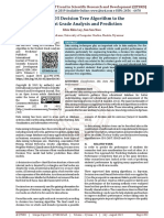 Using ID3 Decision Tree Algorithm To The Student Grade Analysis and Prediction