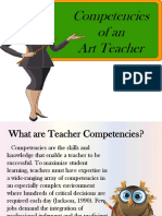 Competencies of An Art Teacher