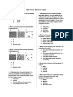 5th Grade Science Ceca-Student Copy and Key