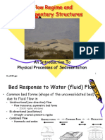 Flow Regime and Sedimentary Structures