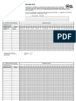 Process Matrix Template