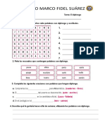 Taller de Lenguaje Cuarto Diptongo