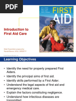 Lecture 1 - Chapter 1 - Introduction To First Aid