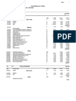 Tabla de Precios Unitarios