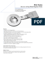 RA4 Series: Reverse-Acting Metal Rupture Disks