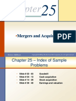 Chapter 25 - Merger & Acquisition