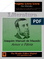 Amor e Pátria - Joaquim Manuel de Macedo