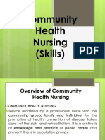 Community Health Nursing (Skills) I Family