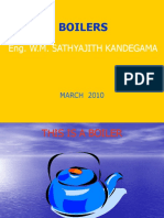 Boilers: Eng. W.M. Sathyajith Kandegama