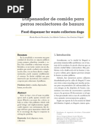 Dispensador de Comida para Perros Recolectores de Basura