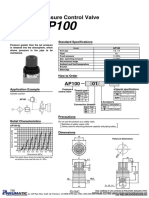 AP100 Válvula de Alivio
