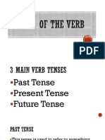 Tenses of The Verb