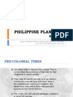 Philippine Planning History