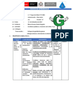 Sesion de Aprendizaje de Comunicacion 1er Grado 2019