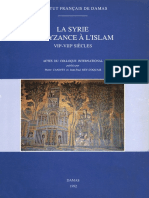 Tips - La Syrie de Byzance A Lislam Viie Viiie Siecles PDF