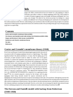 Membrane Models: Model That Is Accepted Today