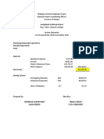 Iincome Statement 2018