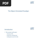 The Object Orientated Paradigm